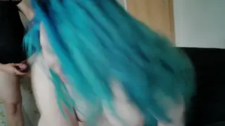 Busty European Amateur Takes a Messy Facial After Handjob