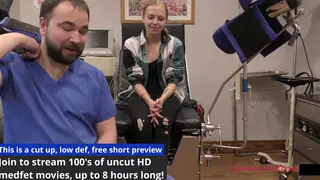 Blonde Patient Submits To Doctor's Anal Exam