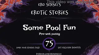 Erotic Audio Guides Listener to Poolside Self-Pleasure