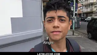 Latino Teen Performs in Gay Amateur Scene