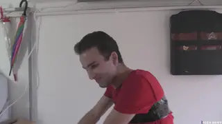 Muscular Euro Stud Gets Blown Outdoors Before Raw Ride