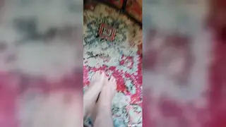 Blonde BBW Dominates With Giantess Feet Play