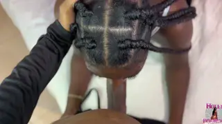 Ebony Girlfriend Uses Toys and Pisses in Kitchen Before Anal Squirt