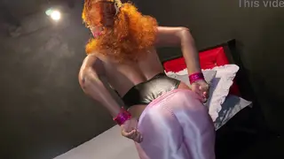 Curvy Asian Blonde MILF Teases Clubwear in Solo POV
