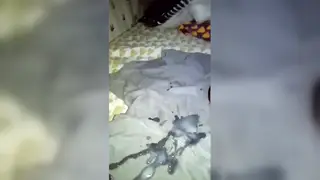 Latino Man Reaches Quick Climax in Short Clip
