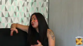 Latina MILF Joins European Couple for Steamy Threesome