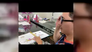 Teacher and Student Explore Foot Fetish at Classroom Desk