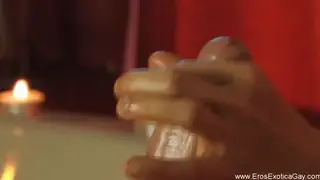 Amateur Learns Sensual Self Massage Before First Blowjob