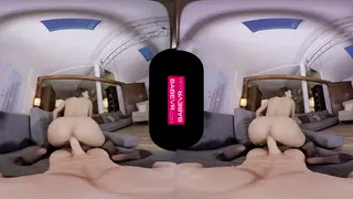 Asian Beauty Tests Toys in a VR Casting Session