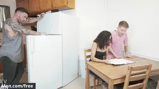 Mature Tutor Delivers a Hands-On Lesson in the Open Air