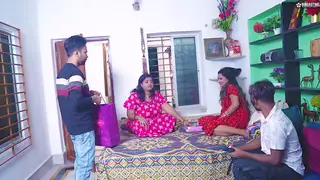 Indian BBW Wives Service Delivery Boys While Husbands Away