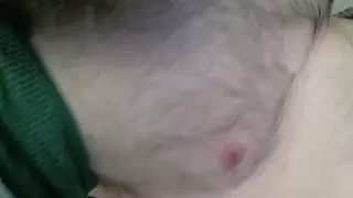 Hairy Bear Edges Himself to a Heavy Cumshot in Bondage
