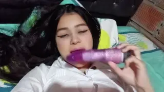 Stepsister Explores Lesbian Desire with Busty European Teen