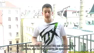 European Men Share Slow Blowjob in Confession
