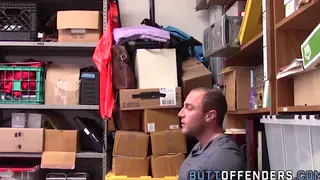 Muscular Thief Caught Sucking Cop Off