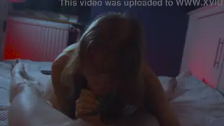 European Babe Sucks Cock Dry in Interracial Casting