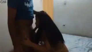 Curvy Latina Neighbor Gives POV Blowjob Before Taking Cock Deep