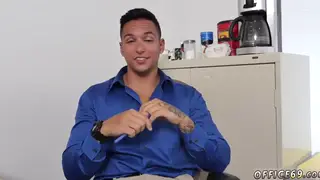 Office Crew Takes a Break for an Intense Threesome at the Desk