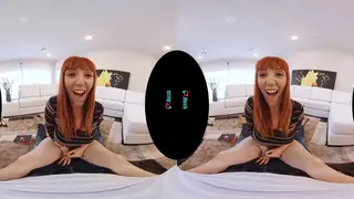 Voluptuous Redhead Begs for an Anal Creampie in VR