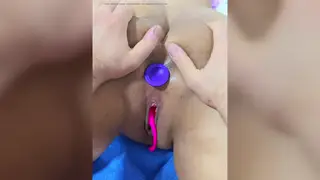 Arab Wife Enjoys Anal Massage With Toys