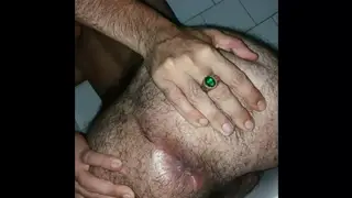 Hairy Amateur Shows Off His Big Ass and Strokes Solo
