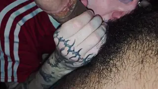 Latino Stranger Takes Deep Throat at Public Gloryhole