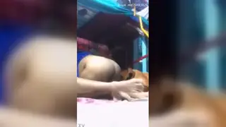 Indian Man Shares an Intimate Moment on Camera