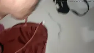 Indian Femboy Takes Oil-Slick Blowjob to Cum Finish