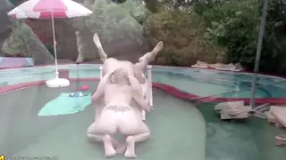 Lesbian Grannies and Teen Share Pissing Orgy