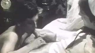 Vintage Couple Exchanges Oral Pleasure Ending in Cumshot