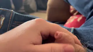Mature Bear Strokes His Uncut Cock to a Thick Cumshot