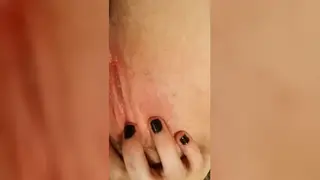 Blonde BBW Rubs Swollen Clit to Intense Solo Orgasm