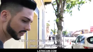 Latino Twink Takes Bareback POV Pounding After Rim Job