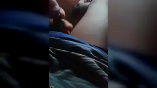 Amateur Gay Pair Fool Around With a Bag Prop