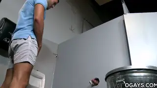 Hairy Mature Men Share Intense Gloryhole Encounter