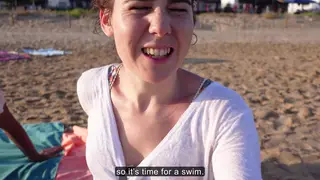 Tourist Hooks Up With Guide On Island