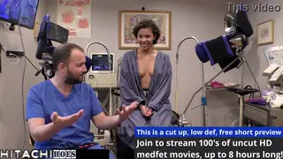 Busty Tattooed Patient Takes Doctor's Toy in POV