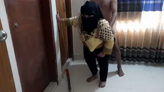 Indian Maid Takes Anal Creampie from Boss in Office
