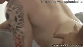 Muscular Hunk Delivers Deep Bareback Anal