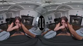 Curvy Tattooed Woman Rides BBC in VR POV Experience