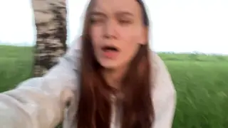 Older Man Takes Friend's Girlfriend Outdoors