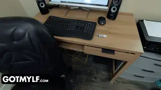 Stepmom Surprises Stepson With a Deep Blowjob