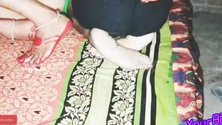 Indian Neighbour Dominates in Lingerie and Stockings
