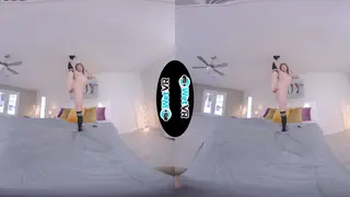 Petite Brunette Wraps Tight Around Thick Cock in VR POV