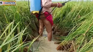 Curvy Indian Wife Cheats Outdoors with Femdom Pegging