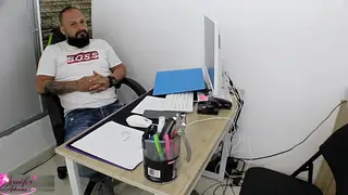 Curvy Latina MILF Strikes a Salary Deal With Her Boss