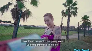 Petite Tattooed Stranger Takes Creampie and Facial Outdoors