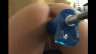 Bound Woman Experiences Machine Pleasure
