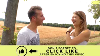 Petite Curvy German Mature Picked Up for Blowjob