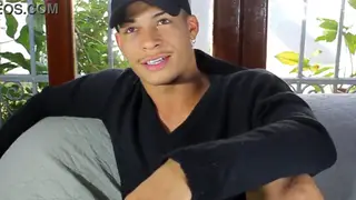 Latino Twink Auditions Bareback in a Casting POV